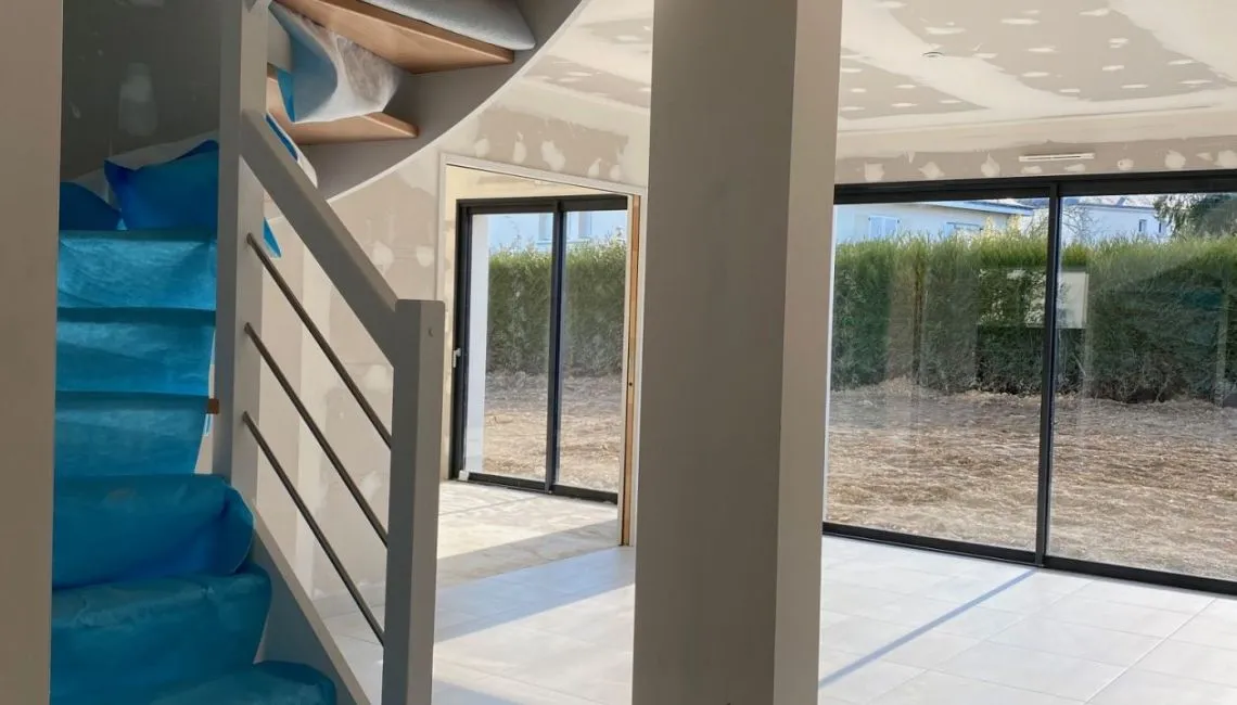 Construction à Évreux