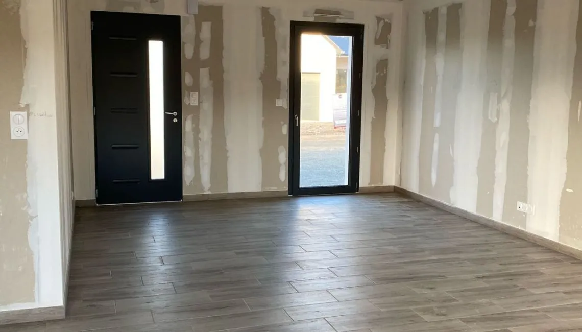 Construction à Évreux