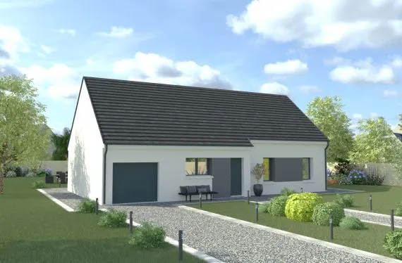 Photo maison 100&nbsp;m² sur terrain 769&nbsp;m²