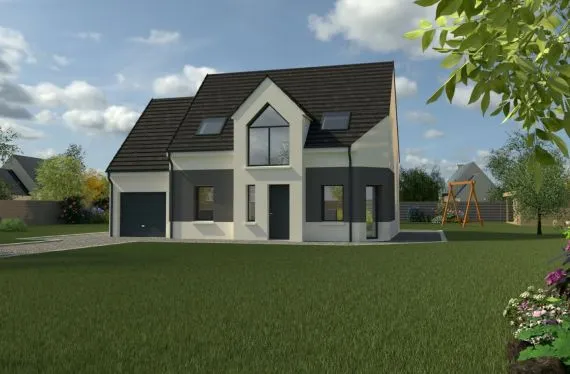 Photo maison 100&nbsp;m² sur terrain 421&nbsp;m²