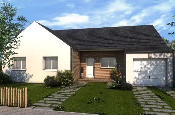 Photo maison 101&nbsp;m² sur terrain 407&nbsp;m²