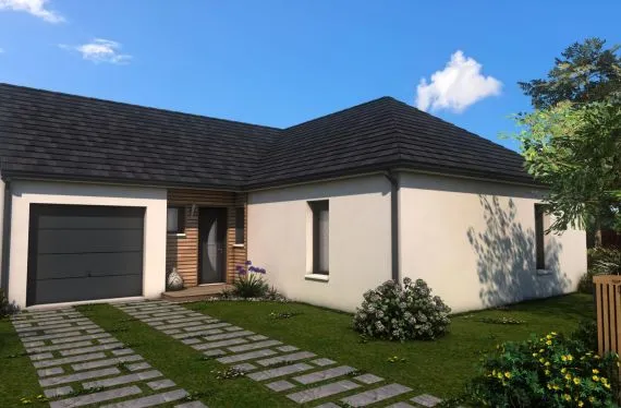 Photo maison 96&nbsp;m² sur terrain 600&nbsp;m²
