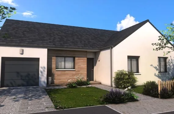 Photo maison 90&nbsp;m² sur terrain 490&nbsp;m²