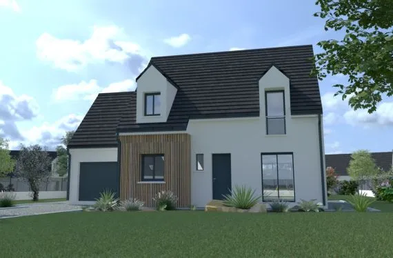 Photo maison 100&nbsp;m² sur terrain 753&nbsp;m²