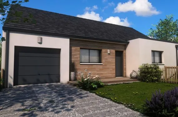 Photo maison 80&nbsp;m² sur terrain 1502&nbsp;m²