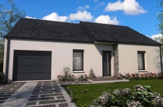 Photo maison 70&nbsp;m² sur terrain 606&nbsp;m²