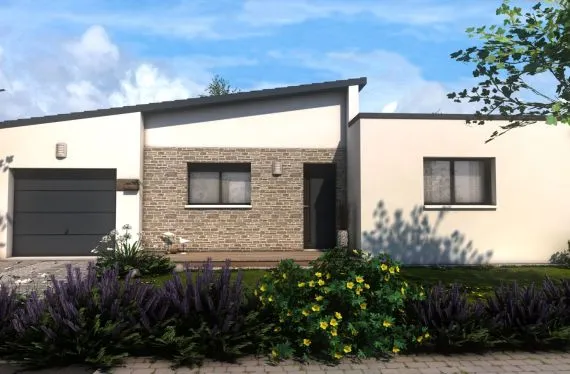 Photo maison 85&nbsp;m² sur terrain 448&nbsp;m²